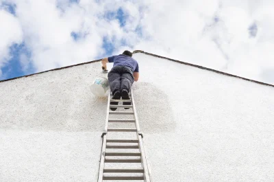 Peinture extérieure à Malbosc — façades et ravalement